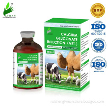 Calcium gluconate 100ml injection for animal use only